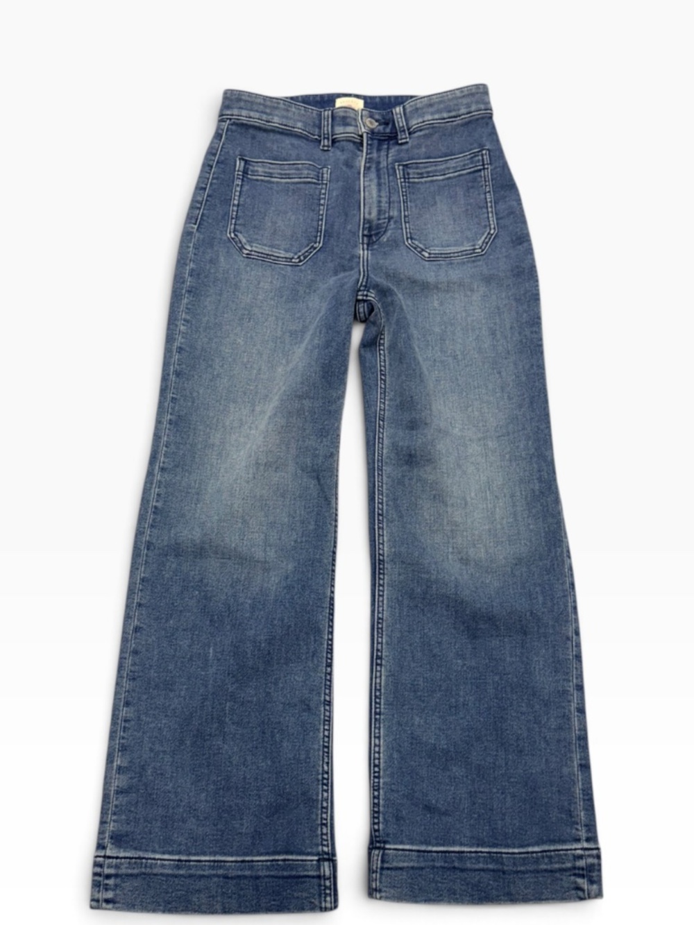 NWOT Faherty Jeans Women's Size 28 New without tag Wide Leg Denim